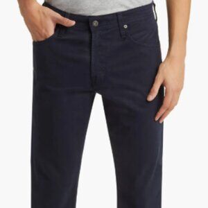 50% OFF 2ND ITEM! Men AG Everett Slim Straight Leg Dark Blue Twill Pants 34